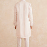 Rangmanch – Hand-Embroidered Pure Silk Kurta