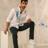 PARROT DIGITAL PRINT SHIRT