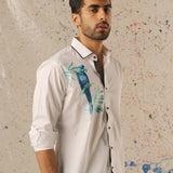 PARROT DIGITAL PRINT SHIRT