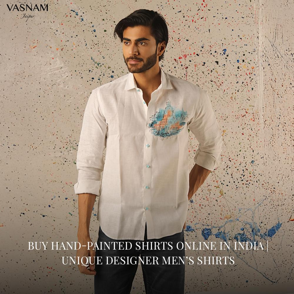 Buy Hand-Painted Shirts Online in India