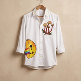 Rainbow Vibe Digital Print Shirt