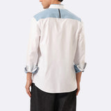 Denim Accent Shirt