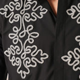 Geometrical Dori Embroidered Shirt