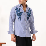 Floral Dori Embroidered Shirt