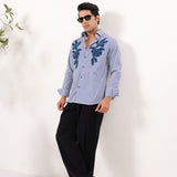 Floral Dori Embroidered Shirt
