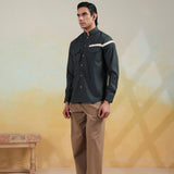 Ranger Leather Detail Shirt