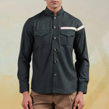 Ranger Leather Detail Shirt