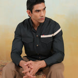 Ranger Leather Detail Shirt