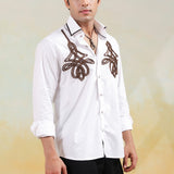 Dori Embroidered White Shirt