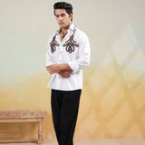 Dori Embroidered White Shirt