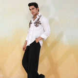 Dori Embroidered White Shirt