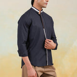 Elite Band Collar Shirt