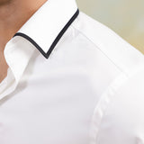 Monochrome Face Handwork Shirt