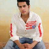 Arrowline Digital Print Shirt
