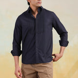 Regal Navy Pearl Work Shirt