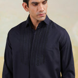 Regal Navy Pearl Work Shirt