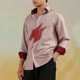 Brushstroke Digital Print Shirt