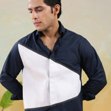 Signature White Panel Shirt