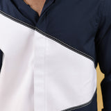 Signature White Panel Shirt