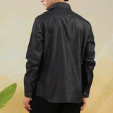 Vintage Black Denim Shirt