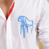 Abstract Chair Digital Print Shirt