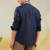 Monarch Crest Motif Shirt