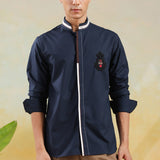 Monarch Crest Motif Shirt