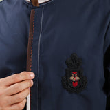 Monarch Crest Motif Shirt