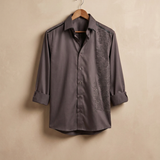Mocha Eclipse Gray Cut Dana Shirt