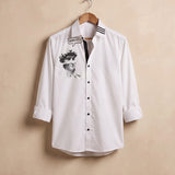 Greek God Digital Print Shirt