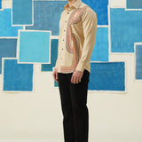 Abstract Flow – Giza Cotton Digital Print Shirt