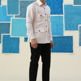 The Hunter’s Choice – Linen Utility Shirt