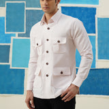 The Hunter’s Choice – Linen Utility Shirt