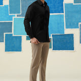 Equestrian Embers – Shirt with Velvet Horse Patch