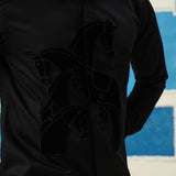 Equestrian Embers – Shirt with Velvet Horse Patch