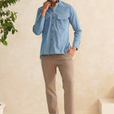 VASNAM DENIM HUNTING DESIGNER SHIRT