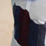 Indigo Crest – Embroidered Designer Shirt