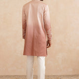 Gulnaar Ombre – Hand-Embroidered kurta
