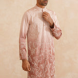 Gulnaar Ombre – Hand-Embroidered kurta