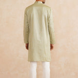 Harit Vastra – Hand-Embroidered Kurta