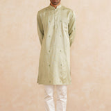 Harit Vastra – Hand-Embroidered Kurta