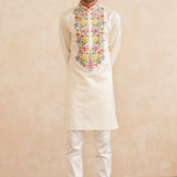 Phoolwari – Hand-Embroidered Kurta