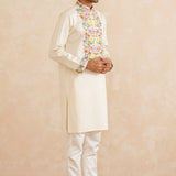 Phoolwari – Hand-Embroidered Kurta