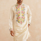 Phoolwari – Hand-Embroidered Kurta