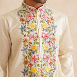 Phoolwari – Hand-Embroidered Kurta