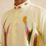Rangrekha – Abstract Embroidered Kurta