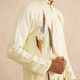Rangrekha – Abstract Embroidered Kurta