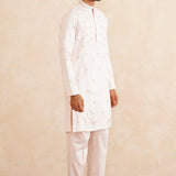 Kamini – Hand-Embroidered Pure Silk Kurta