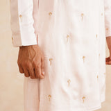 Kamini – Hand-Embroidered Pure Silk Kurta