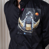 Space man designer shirt